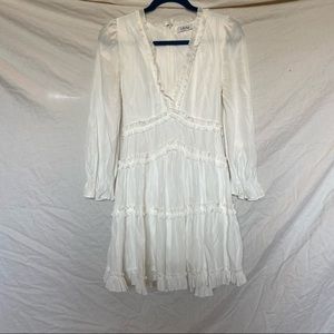 Beautiful white dress.